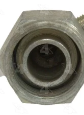 Four Seasons Straight Female Standard O-Ring A/C Fitting w/R12 Service Port 16156                                     - 16156 - Image 2