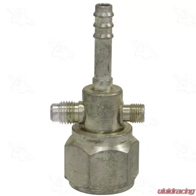 Four Seasons Straight Female Standard O-Ring A/C Fitting w/R12 Service Port 16156 - 16156