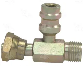 Four Seasons Inline Standard O-Ring A/C Fitting w/R134a Service Port 17231