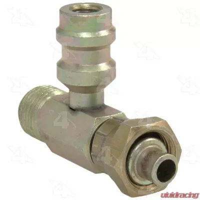 Four Seasons Inline Standard O-Ring A/C Fitting w/R134a Service Port 17231 - 17231