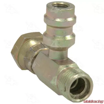 Four Seasons Inline Standard O-Ring A/C Fitting w/R134a Service Port 17231 - 17231
