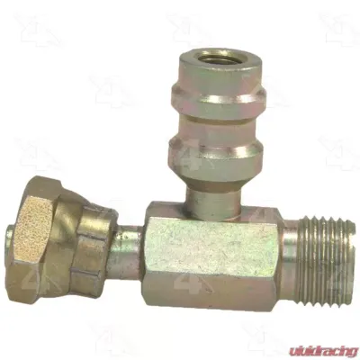 Four Seasons Inline Standard O-Ring A/C Fitting w/R134a Service Port 17231 - 17231