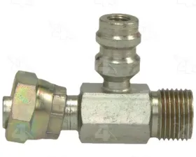 Four Seasons Inline Standard O-Ring A/C Fitting w/R134a Service Port 17232