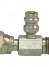 Four Seasons Inline Standard O-Ring A/C Fitting w/R134a Service Port 17232                                     - 17232 - Image 4