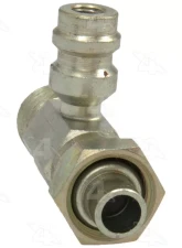 Four Seasons Inline Standard O-Ring A/C Fitting w/R134a Service Port 17232                                     - 17232 - Image 2