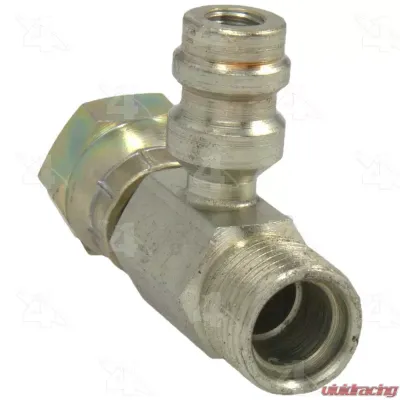 Four Seasons Inline Standard O-Ring A/C Fitting w/R134a Service Port 17232 - 17232