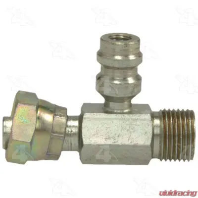 Four Seasons Inline Standard O-Ring A/C Fitting w/R134a Service Port 17232 - 17232