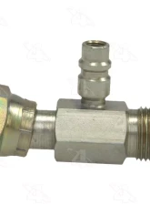 Four Seasons Inline Standard O-Ring A/C Fitting w/R134a Service Port 17233                                     - 17233 - Image 4