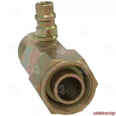 Four Seasons Inline Standard O-Ring A/C Fitting w/R134a Service Port 17234 - 17234