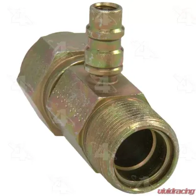 Four Seasons Inline Standard O-Ring A/C Fitting w/R134a Service Port 17234 - 17234