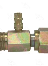 Four Seasons Inline Standard O-Ring A/C Fitting w/R134a Service Port 17234                                     - 17234 - Image 4