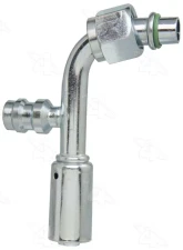 Four Seasons 90 Female Standard O-Ring Reduced A/C Fitting w/R134a Service Port 18068                                     - 18068 - Image 3