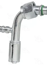 Four Seasons 90 Female Standard O-Ring Reduced A/C Fitting w/R134a Service Port 18070                                     - 18070 - Image 3