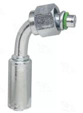 Four Seasons 90 Female Standard O-Ring Reduced A/C Fitting w/o Service Port 18086                                     - 18086 - Image 2