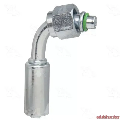 Four Seasons 90 Female Standard O-Ring Reduced A/C Fitting w/o Service Port 18086 - 18086
