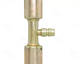 Four Seasons Straight A/C Splicer w/R134a Service Port 18950