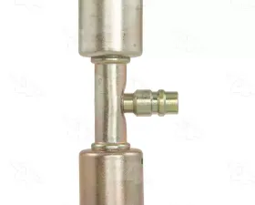 Four Seasons Straight A/C Splicer w/R134a Service Port 18952