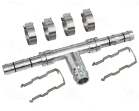 Four Seasons EZ Clip Straight A/C Splicer w/R134a Service Port 19058