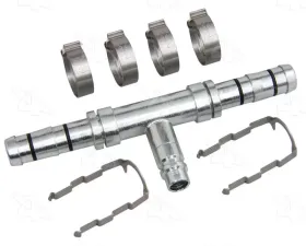 Four Seasons EZ Clip Straight A/C Splicer w/R134a Service Port 19060