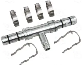 Four Seasons EZ Clip Straight A/C Splicer w/R134a Service Port 19072
