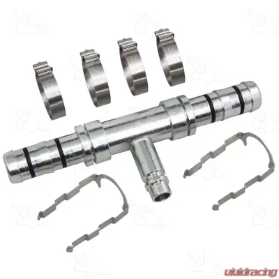 Four Seasons EZ Clip Straight A/C Splicer w/R134a Service Port 19072 - 19072