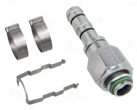 Four Seasons EZ Clip Straight Female O-Ring Hose Repair Fitting Kit 19180