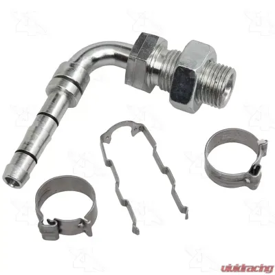 Four Seasons EZ Clip 90 Male Insert O-Ring Bulkhead Hose Repair Fitting Kit 19376 - 19376