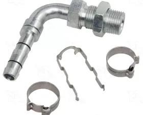 Four Seasons EZ Clip 90 Male Insert O-Ring Bulkhead Hose Repair Fitting Kit 19388