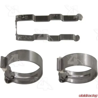 Four Seasons EZ Clip 90 Male Insert O-Ring Bulkhead Hose Repair Fitting Kit 19388 - 19388