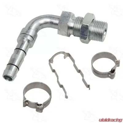 Four Seasons EZ Clip 90 Male Insert O-Ring Bulkhead Hose Repair Fitting Kit 19388 - 19388