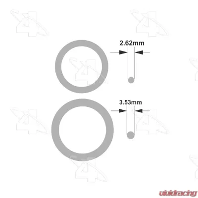 Four Seasons Block Type Expansion Valve O-Ring Kit 24000 - 24000