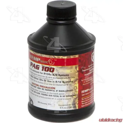 Four Seasons 8 oz. Bottle Premium PAG 100 Oil w/o Dye 59002 - 59002