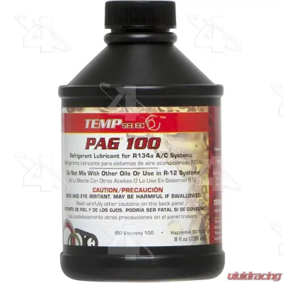 Four Seasons 8 oz. Bottle Premium PAG 100 Oil w/o Dye 59002 - 59002