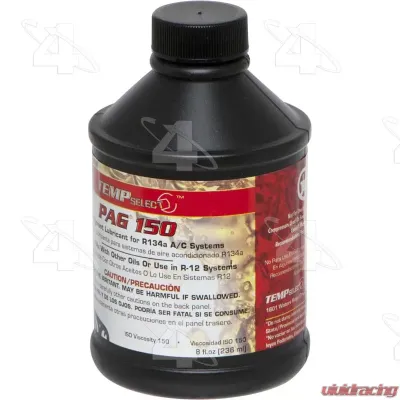 Four Seasons 8 oz. Bottle Premium PAG 150 Oil w/o Dye 59003 - 59003