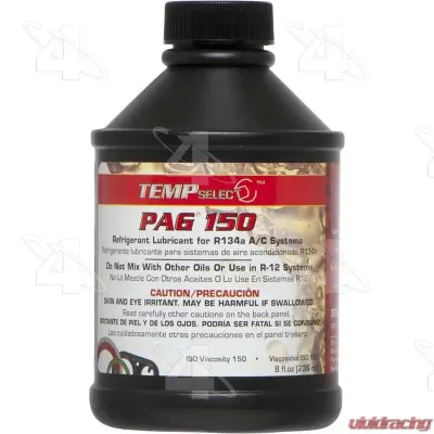 Four Seasons 8 oz. Bottle Premium PAG 150 Oil w/o Dye 59003 - 59003