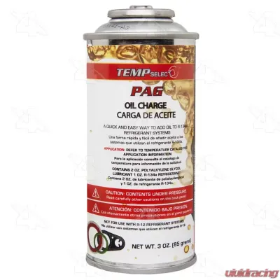 Four Seasons 3 oz. Charge Universal PAG Oil 59004 - 59004