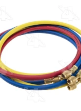 Four Seasons R134a Brass Fahrenheit Manifold Gauge Set w/Coupler 59198                                     - 59198 - Image 4