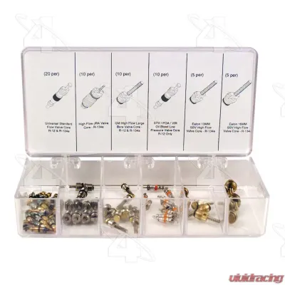 Four Seasons Service Port Valve Core Assortment 59340 - 59340