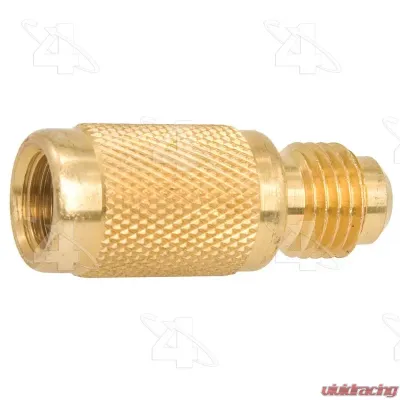 Four Seasons 1/4MFx3/16FF w/o Swivel Straight R12 Service Adapter 59606 - 59606