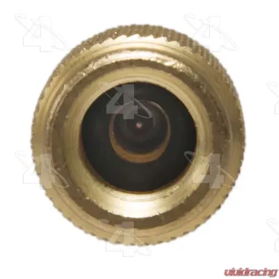 Four Seasons 1/4MFx3/16FF w/o Swivel Straight R12 Service Adapter 59606 - 59606