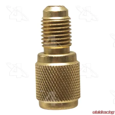 Four Seasons 1/4MFx3/16FF w/o Swivel Straight R12 Service Adapter 59606 - 59606