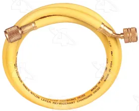 Four Seasons 25 - Yellow Manifold Gauge R12 Service Hose w/Anti Blow Back 59907