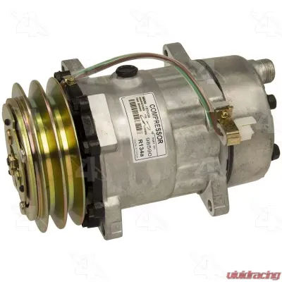 Four Seasons New Sanden/Sankyo SD709 Compressor w/Clutch 98590 - 98590