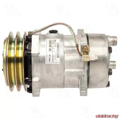 Four Seasons New Sanden/Sankyo SD709 Compressor w/Clutch 98590 - 98590
