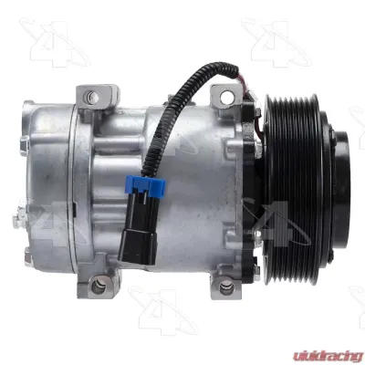 Four Seasons New Sanden/Sankyo SD7H15 Compressor w/Clutch 98593 - 98593