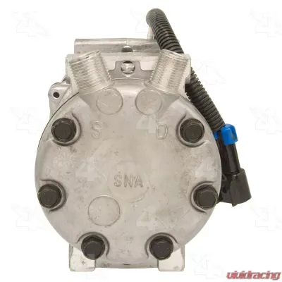 Four Seasons New Sanden/Sankyo SD7H15 Compressor w/Clutch - 98597