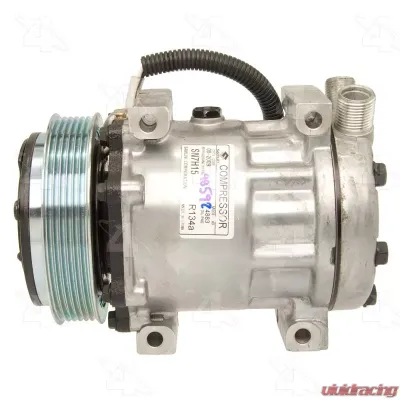 Four Seasons New Sanden/Sankyo SD7H15 Compressor w/Clutch - 98597