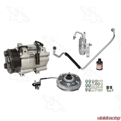 Four Seasons Dodge RAM PSP Kit with Fan Clutch w/New Compressor - PSKRAM01