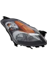 TYC Headlight Gray Bezel Nissan Altima 2008-2009                                     - 20-6827-90 - Image 2