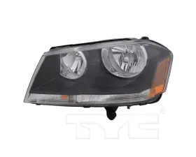 TYC Headlight Halogen CAPA Certified Dodge Avenger 2008-2014